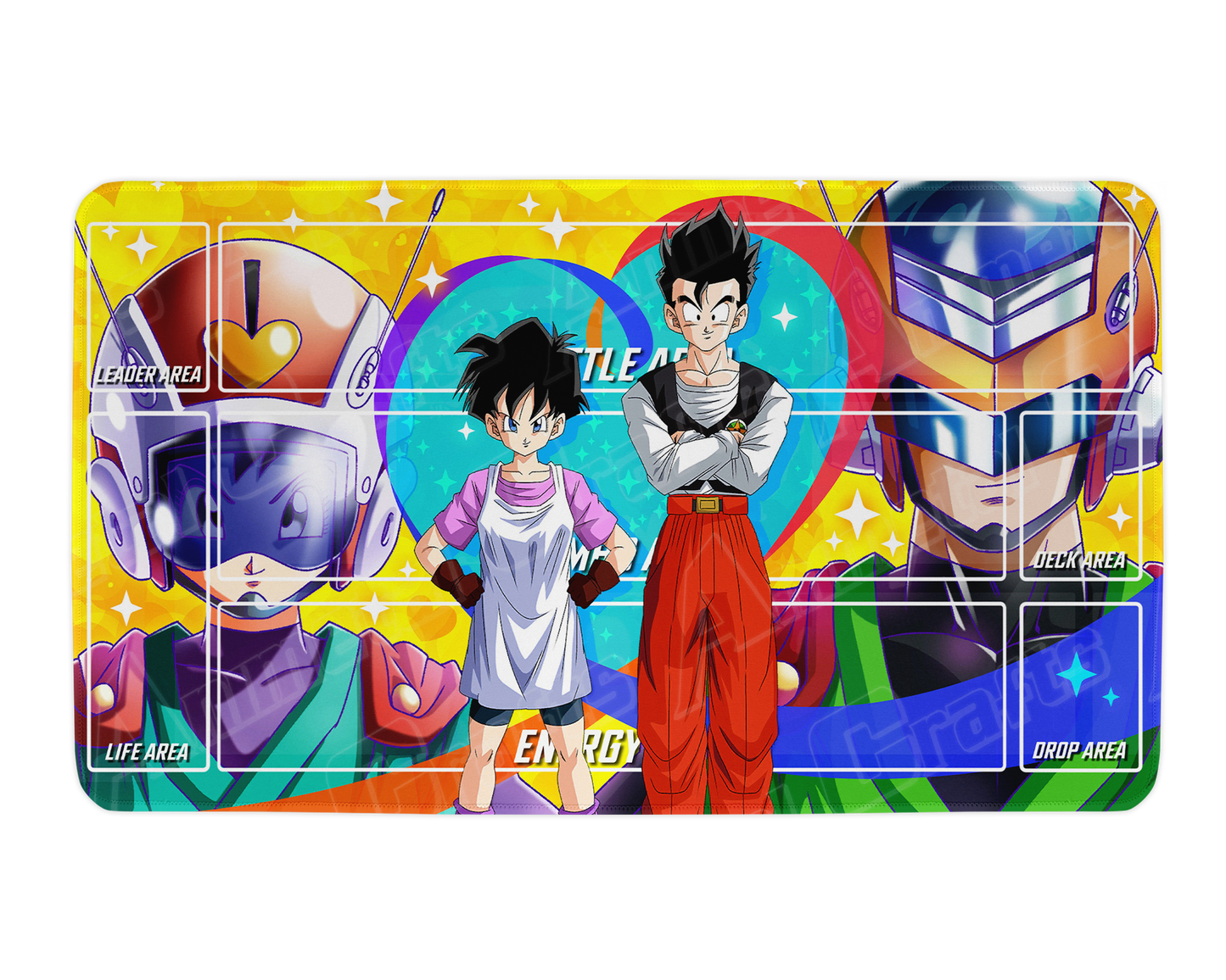 Gohan & Videl  Playmat